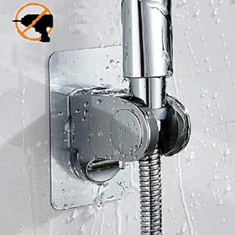 Adjustable Handheld Suction Up Drill-free Shower head Holder Fits Fixing Shower Head Stand Bracket Shower Holder Shower Seat