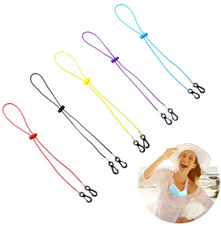Adjustable Length Mask Lanyard for Adult Kids Mask Chain Holder with Two Hooks Fashion Neck Hanging Rop Mask Holder Wholesale