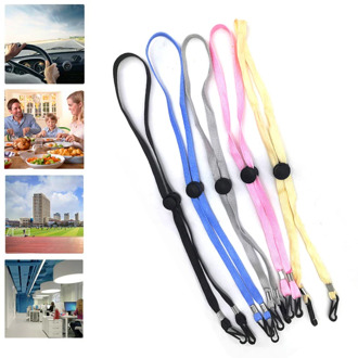Adjustable Mask Hanging Rope Face Mask Lanyard Storage Hook Handy Convenient Holder Rope Antilost Antidrop Glasses Rope Dropship
