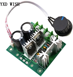 Adjustable PWM DC Motor Speed Controller 10A High Power Stepless Speed Regulation Controller DC 12V-40V 400W Motor Controller