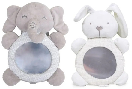 Adjustable Safety Car Baby Mirror Back Seat Headrest Rearview Mirrors Facing Rear Ward Infant Kids Monitor Elephant