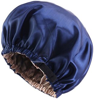 Adjustable Silk Satin Hair Cap For Sleeping Haircare Women Headwear Night Hat DBL