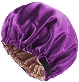 Adjustable Silk Satin Hair Cap For Sleeping Haircare Women Headwear Night Hat DPP