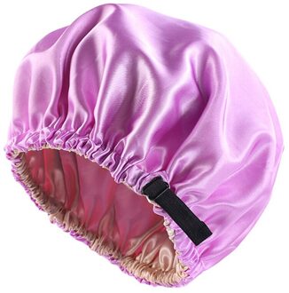 Adjustable Silk Satin Hair Cap For Sleeping Haircare Women Headwear Night Hat LPP
