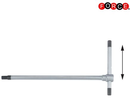 Adjustable T-shaped hex key 14 76414TA