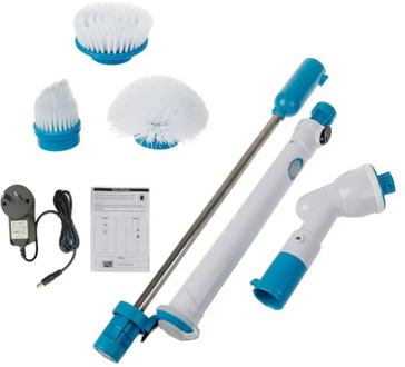 Adjustable Turbo Scrub Charging Waterproof Electric Cleaning Brush Wireless Clear up Bathroom Kitchen Home Tools