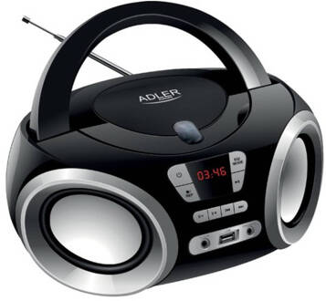 Adler 1181 - CD Boombox - zwart