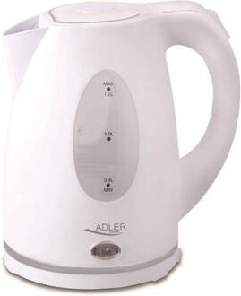 Adler AD 1207 - Waterkoker - 2000 Watt - wit - 1.5 L