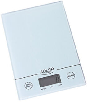 Adler Ad 3138w - Keukenweegschaal - Elektrisch - Wit