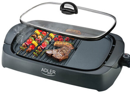 Adler AD 6610 - Elektrische Grill - non stick - 2200/3000 watt