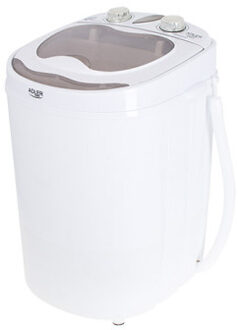 Adler AD8055 - Mini wasmachine met centrifuge - Wit