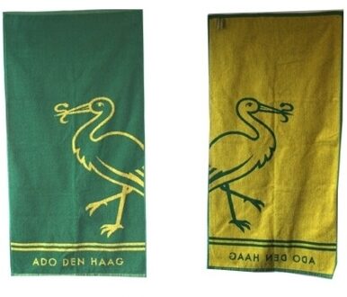 ADO Ado den haag handdoek geel-groen 50