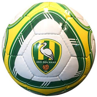 ADO Den Haag bal leer groot groen/geel driehoek