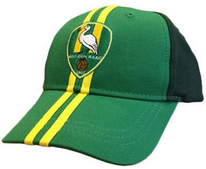 ADO Den Haag Cap senior groen/geel streep