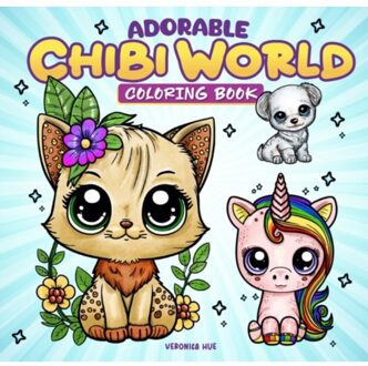 Adorable Chibi World Coloring Book - Hue, Veronica
