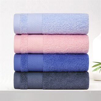 Adorehouse Katoenen Handdoek Set 3Pcs/4Pcs Handdoeken Super Absorberende Waterbestendig Badhanddoek Dikke Zachte badkamer Handdoeken 4stk gemengde kleur