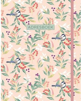 Adresboek (Groot) - Romantic Garden