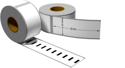 adreslabels smal 89x28mm