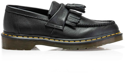 Adrian Zwarte Leren Loafers Dr. Martens , Black , Dames - 36 Eu,37 Eu,40 Eu,41 Eu,38 EU