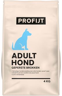 Adult Geperste brokken - Hondenvoer - 4 kg