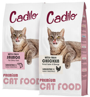 Adult Grain Free probeerpakket (2 smaken) - premium kattenvoer 2 kg Fresh Chicken + 2 kg Fresh Salmon