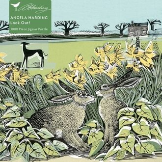 Adult Jigsaw Puzzle Angela Harding: Look Out! -  Flame Tree Studio (ISBN: 9781787558946)