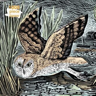 Adult Jigsaw Puzzle Angela Harding: Marsh Owl -  Flame Tree Studio (ISBN: 9781787556126)