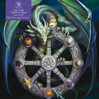 Adult Jigsaw Puzzle Anne Stokes: Wheel Of The Year -   (ISBN: 9781839642883)