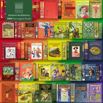 Adult Jigsaw Puzzle Bodleian Libraries: Rainbow Bookshelves -  Flame Tree Studio (ISBN: 9781804172087)