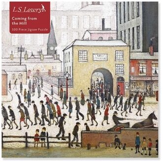 Adult Jigsaw Puzzle L.S. Lowry: Coming From The Mill (500 Pieces) -  Flame Tree Studio (ISBN: 9781839644313)
