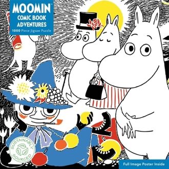 Adult Jigsaw Puzzle: Moomin: Comic Strip, Book One -  Flame Tree Studio (ISBN: 9781804172858)