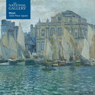 Adult Jigsaw Puzzle National Gallery: Monet: The Museum At Le Havre -  Flame Tree Studio (ISBN: 9781787556096)