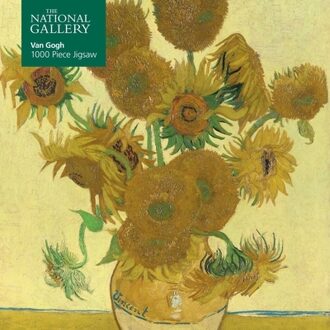 Adult Jigsaw Puzzle National Gallery: Vincent Van Gogh: Sunflowers -  Flame Tree Studio (ISBN: 9781787556164)