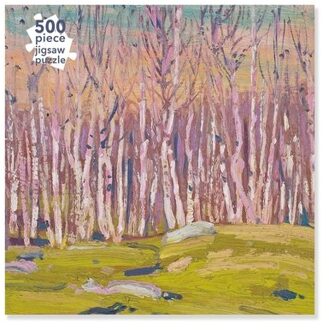 Adult Jigsaw Puzzle Tom Thomson: Silver Birches (500 Pieces) - 500-Piece Jigsaw Puzzles - Flame Tree Studio