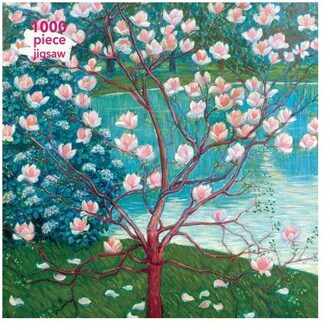 Adult Jigsaw Puzzle Wilhelm List: Magnolia Tree - 1000-Piece Jigsaw Puzzles - Flame Tree Studio