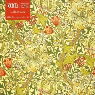 Adult Jigsaw Puzzle William Morris Gallery: Golden Lily -  Flame Tree Studio (ISBN: 9781787558960)