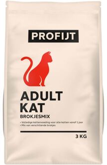 Adult Kat Brokjesmix - Kattenvoer - 3 kg
