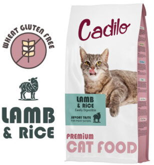 Adult met lam en rijst - tarweglutenvrij kattenvoer 2 x 2 kg