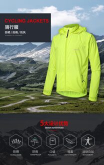 Adult Riding Ademende Jas Lange Mouwen Waterdichte Zonnebrandcrème Winddicht Crew Kraag Shirt Fiets Mannen Dragen Kleding Xxl