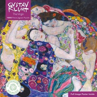 Adult Sustainable Jigsaw Puzzle Gustav Klimt: The Virgin -  Flame Tree Studio (ISBN: 9781804178669)