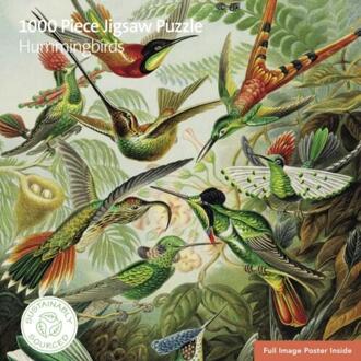 Adult Sustainable Jigsaw Puzzle V&A: Hummingbirds -  Flame Tree Studio (ISBN: 9781804176269)