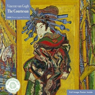 Adult Sustainable Jigsaw Puzzle Vincent Van Gogh: The Courtesan -  Flame Tree Studio (ISBN: 9781835626160)