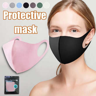 Adult Unisex Reusbale Washable Mask 3 Layer Health Cycling Mouth Mask Anti-Dust Cotton Face Mask Anti Pollution Protective Mask