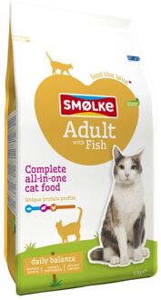 Adult Vis en Rijst- Kat - Volledig droogvoer - kattenvoer 4 kg