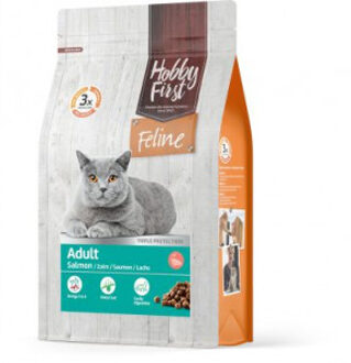 Adult zalm kattenvoer 2 x 4,5 kg