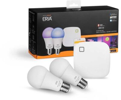 AduroSmart ERIA® startpakket, 2 Tunable Colour lampen en bridge Wit