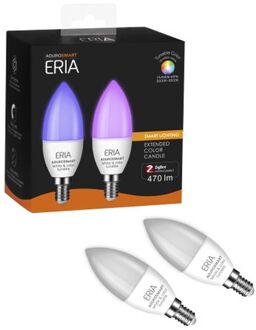 AduroSmart ERIA® Tunable Colour kaarslamp, E14 fitting (2-pack) Wit