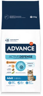 Advance Adult High Protein met kip en rijst kattenvoer 2 x 15 kg