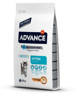 Advance cat kitten chicken / rice kattenvoer 10 kg