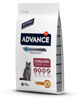Advance cat sterilized sensitive senior 10+ kattenvoer 10 kg
